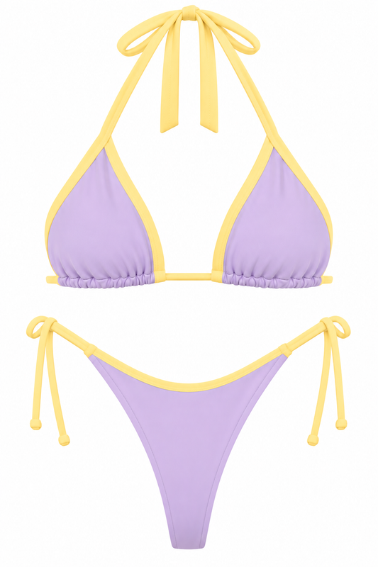 Bottom PB Lavender/Yellow
