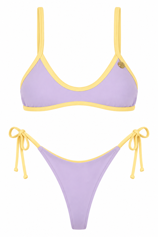 Bottom Pacific Lavender/ Yellow