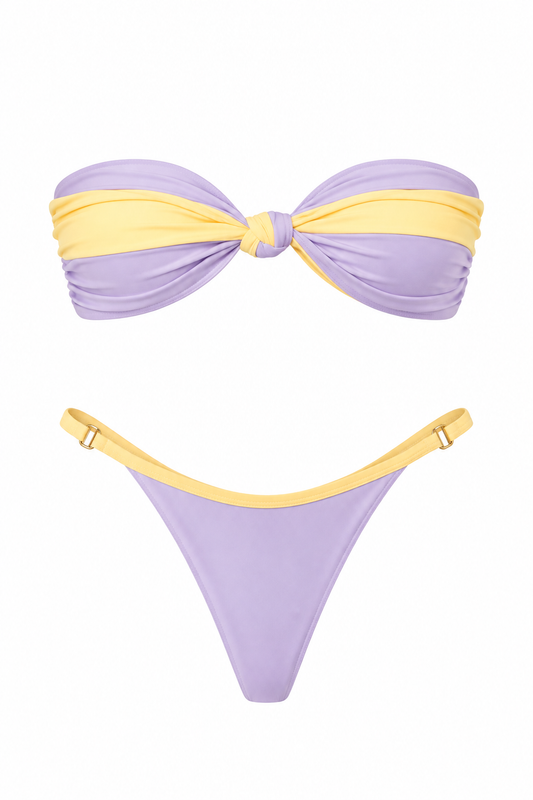 Top Six Lavender/Yellow