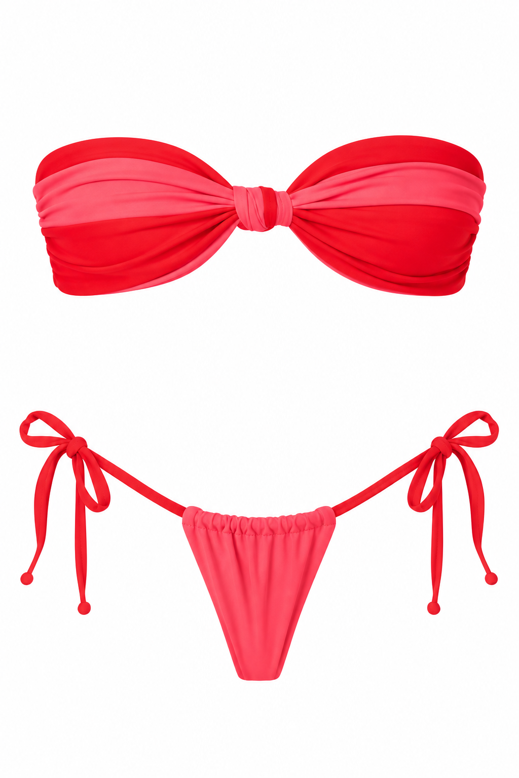 Top Six pink and red